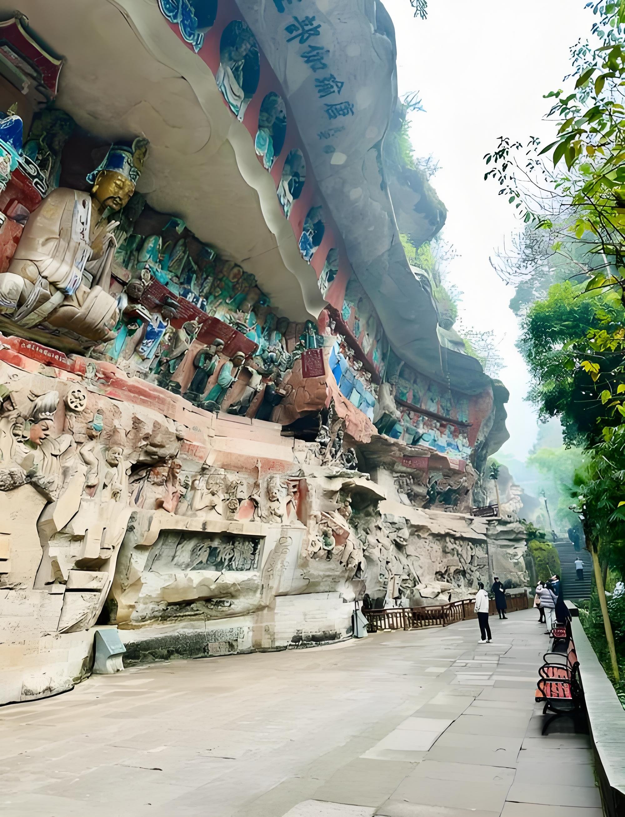 大足石刻 · Dazu Rock Carvings