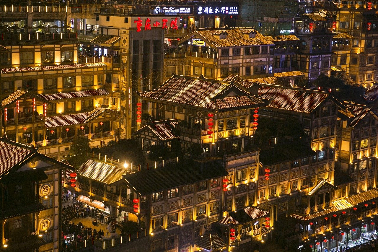 洪崖洞民俗风貌区 · Hongyadong Folk Custom Area