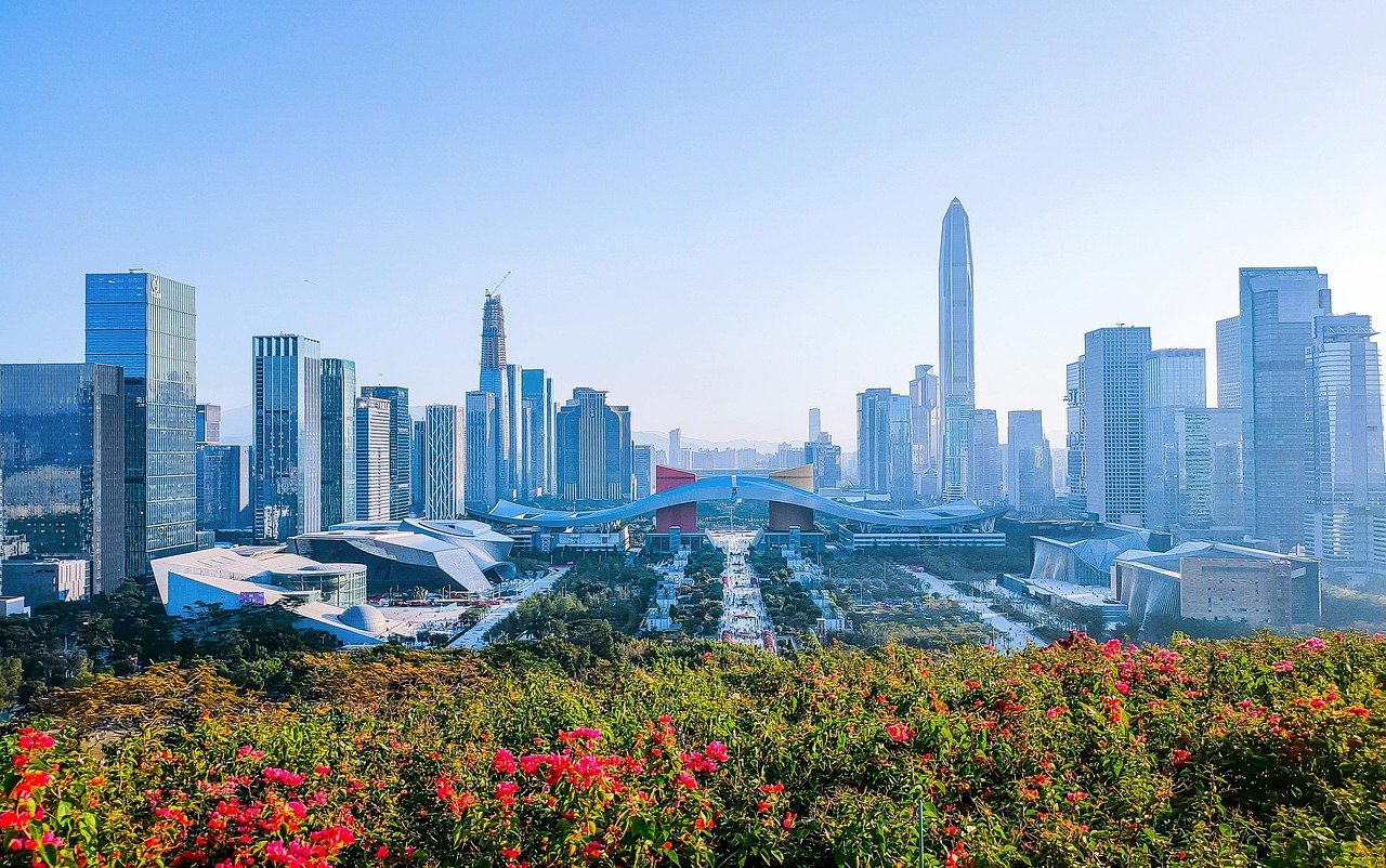 深圳天际线与平安金融中心 · Shenzhen Skyline with Ping An Finance Centre